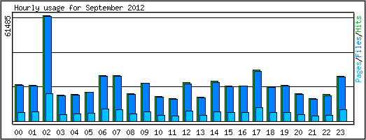 Hourly usage