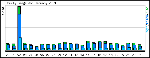 Hourly usage