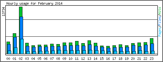 Hourly usage