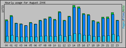 Hourly usage