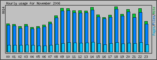 Hourly usage