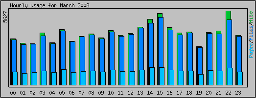 Hourly usage