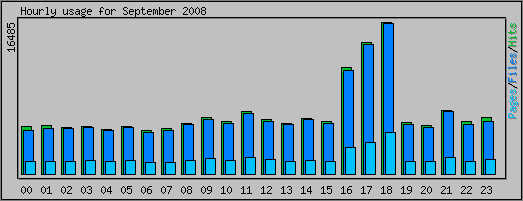 Hourly usage