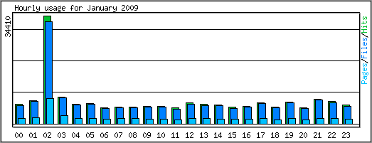 Hourly usage