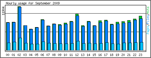 Hourly usage