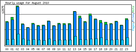 Hourly usage