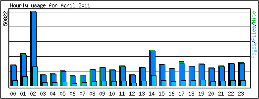 Hourly usage