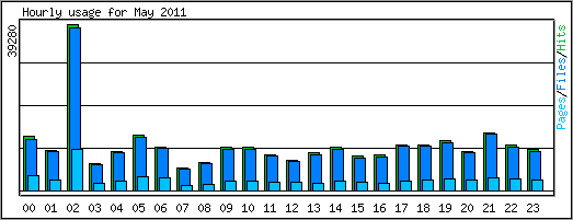 Hourly usage