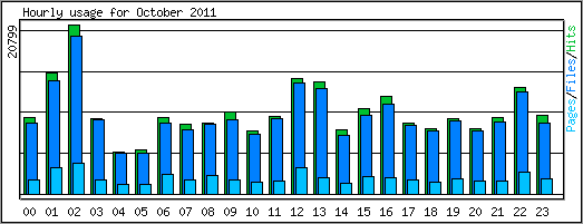 Hourly usage