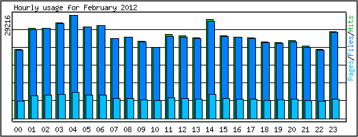 Hourly usage