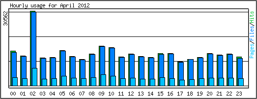 Hourly usage