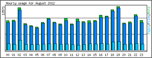 Hourly usage