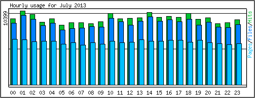 Hourly usage