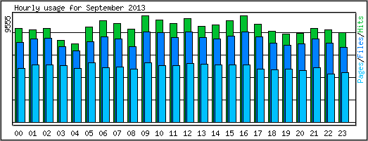 Hourly usage