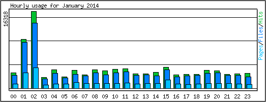 Hourly usage