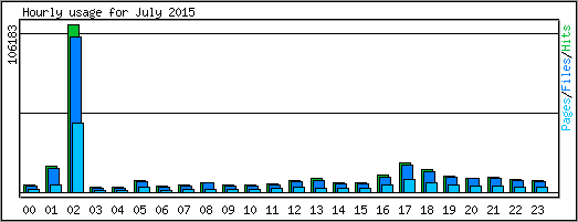 Hourly usage