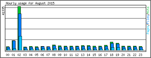 Hourly usage