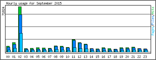 Hourly usage