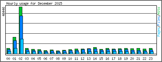 Hourly usage