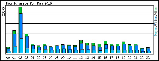 Hourly usage