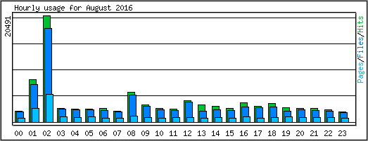 Hourly usage