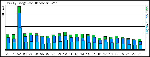 Hourly usage