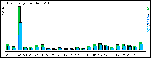 Hourly usage