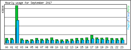 Hourly usage